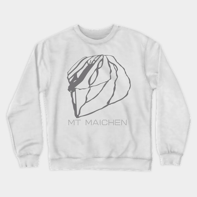 Mt Maichen Resort 3D Crewneck Sweatshirt by Mapsynergy